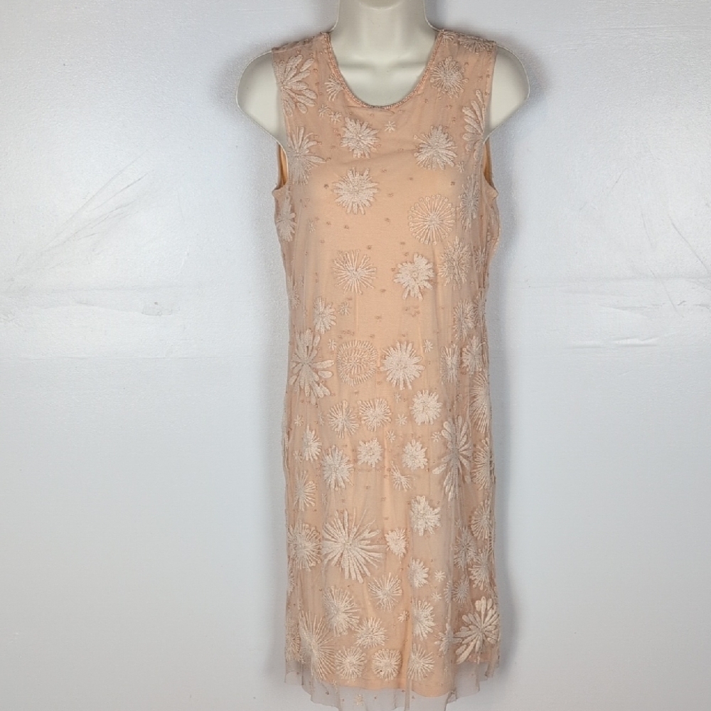 Sundance Beaded Embroidered Sheath Dress